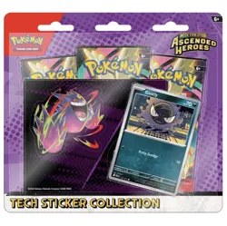 Pokemon Mega Evolution S2.5 Ascended Heroes Tech Sticker- Gastly PREORDER - Image 1