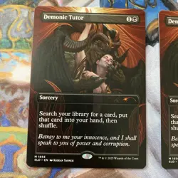 Demonic Tutor - MTG - Secret Lair Artist Kieran Yanner SLD - Regular - Unplayed - Image 2
