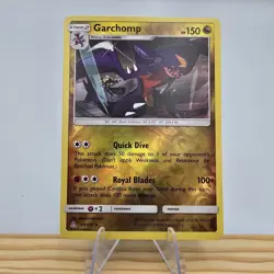 Pokemon TCG Garchomp 99/156 Ultra Prism Cracked Ice Reverse Holo - Image 1