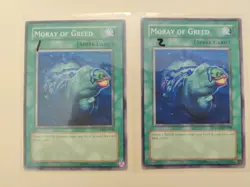 2x Yu-Gi-Oh! Moray Of Greed Unlimited Common SOVR-EN058 LP - Image 1