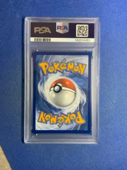 2025 POKEMON SVP EN-SV BLACK STAR PROMO #203 TEAM ROCKET'S WOBBUFFET PSA 8 - Image 2