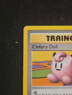 Pokemon TCG Clefairy Doll Base Set Trainer 70/102 Unlimited Rare, LP Condition - Image 2
