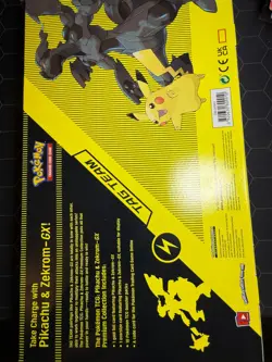 Pokemon TCG Pikachu & Zekrom GX Premium Collection Box (NEW & SEALED) - Image 2