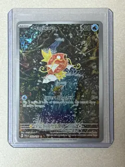 1 Pokemon NM Alt Full Art Magikarp 203/193 Sv02 Paldea Evolved Holographic Card - Image 1