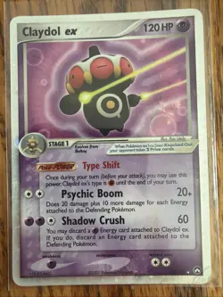 Pokemon - Power Keepers Claydol EX 2007 93/108 Holo Rare - Image 1
