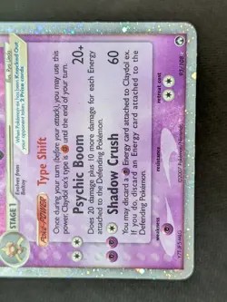 Claydol ex 93/108 - ex Power Keepers Holo Rare Pokemon TCG HP - Image 5
