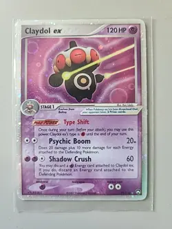 Pokemon - Power Keepers Claydol EX 2007 93/108 Holo Rare - Image 1