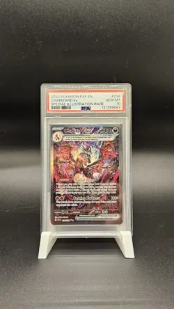 Pokemon TCG Charizard EX Paldean Fates Sir 234/091 PSA 10 - Image 2