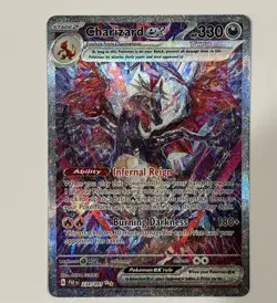 Pokemon TCG Charizard ex 234/091 SV Paldean Fates SIR POTENTIAL PSA 9-10 NM - Image 2