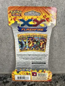 Pokemon XY Flashfire Sleeved Booster Pack Sealed - Image 2
