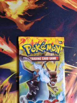 Pokemon XY Flashfire SEALED Booster Pack Loose + Magnetic Case - X Charizard Art - Image 3