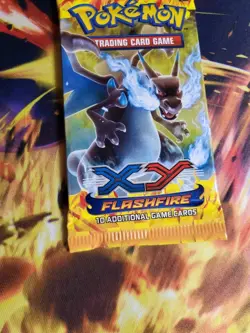 Pokemon XY Flashfire SEALED Booster Pack Loose + Magnetic Case - X Charizard Art - Image 4