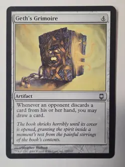 1x Geth's Grimoire NM/M Darksteel Uncommon Magic The Gathering Mtg - Image 1