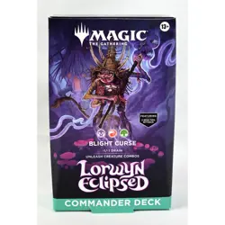 Magic: The Gathering Lorwyn Eclipsed Commander Deck Blight Curse SEALED - Image 1