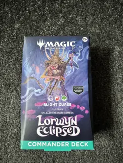 Magic: The Gathering | Lorwyn Eclipsed Blight Curse Commander Deck - Image 1