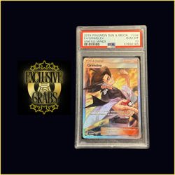 PSA 10 GEM MINT Grimsley 234/236 Full Art Ultra Rare Unified Minds 2019 Pokemon - Image 1