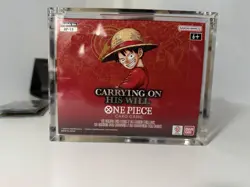 Opened One Piece Card Game CARRYING ON HIS WILL Booster Box OP13 English 24 Pack - Image 1