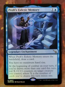 MTG Card : Proft's Eidetic Memory (Murders at Karlov Manor) FOIL - Image 1