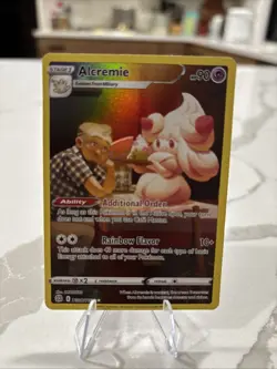 Pokemon Alcremie TCG TG08/TG30 Brilliant Stars Full Art Ultra Rare Holo Card - Image 1