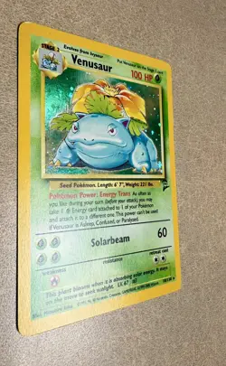 Pokemon TCG Venusaur Base Set 2 Holo Unlimited Rare Card 18/130 NM Condition - Image 5