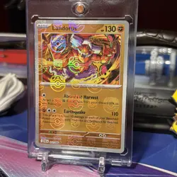 Landorus MASTERBALL REVERSE HOLO Black Bolt #053/086 Pokemon Card TCG - Image 1