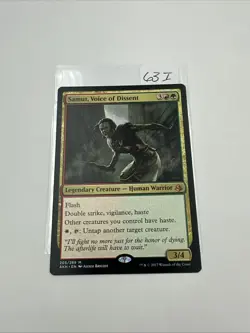 MTG Magic the Gathering Samut, Voice of Dissent (205/347) Amonkhet LP - Image 1