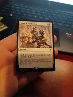 1x Wave of Reckoning Light Play, English Commander 2016 MTG Magic - Image 1