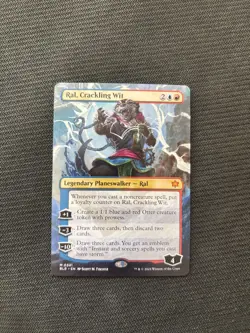 Ral, Crackling Wit (Borderless) Bloomburrow Regular - Image 1