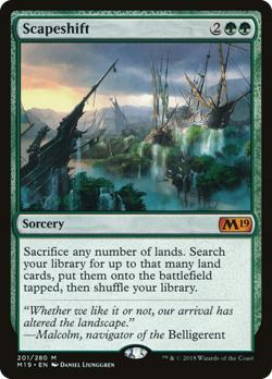 Scapeshift - M19 - 201 - NM - MTG - Image 1