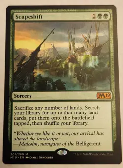 Scapeshift M19 #201 Mythic Regular NM+ - Image 1