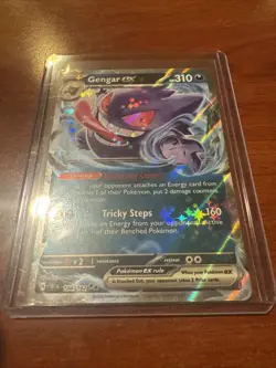 Gengar ex 104 NM Double Rare Temporal Forces Pokemon TCG - Image 2