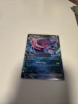 Gengar ex 104 NM Double Rare Temporal Forces Pokemon TCG - Image 1