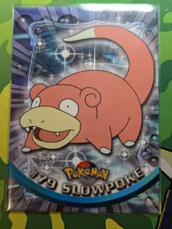 Topps Pokemon Card - Slowpoke 79 - Series 2 - Very Light Play - NON HOLO - Image 1