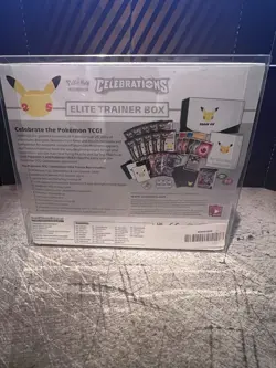 Pokemon TCG - Celebrations Elite Trainer Box ETB - NEW Factory SEALED + Case - Image 2