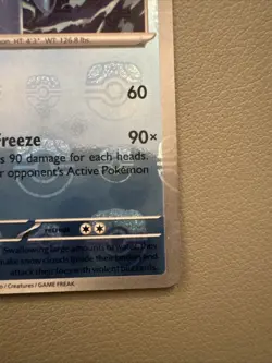 Pokemon TCG Vanilluxe Reverse Holo White Flare 029/086 MASTERBALL Card - MINT - Image 5