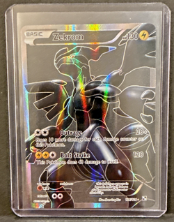 Pokemon TCG Zekrom full art Holo Ultra Rare Card 114/114 Black & White - NM - Image 4