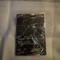 Zekrom 114/114 Black & White Base Full Art Holo Ultra Rare Pokemon Card NM - Image 1