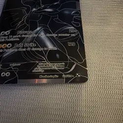 Zekrom 114/114 Black & White Base Full Art Holo Ultra Rare Pokemon Card NM - Image 3