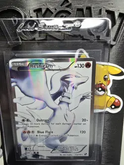 Pokemon TCG Reshiram Black and White Holo Card Full Art 113/114 Near Mint 🔥 - Image 1