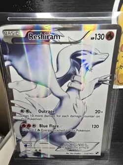 Pokemon TCG Reshiram Black and White Holo Card Full Art 113/114 Near Mint 🔥 - Image 2