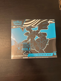 Pokemon Scarlet & Violet Black Bolt ETB Brand New/ Factory Sealed - Image 1