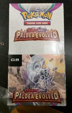 Pokemon TCG Paldea Evolved Sealed Half Booster Box 5060705220566 - Image 1