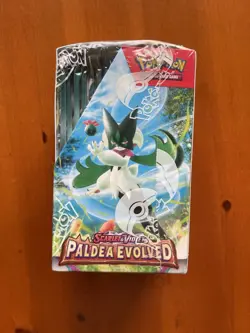 Pokemon TCG Paldea Evolved Half Booster Box 18 Packs Brand New Sealed - Image 2