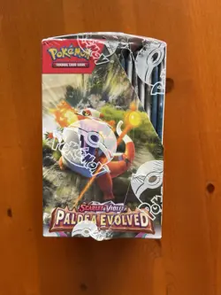 Pokemon TCG Paldea Evolved Half Booster Box 18 Packs Brand New Sealed - Image 3