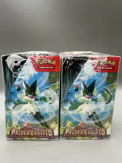 Pokemon Paldea Evolved Half Booster Box x2 - 36 Packs Total - Brand New & Sealed - Image 2