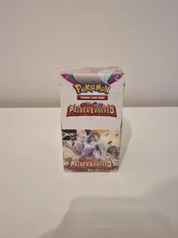 Pokemon Paldea Evolved Sealed Half Booster Box, 18 Packs 5060705220566 - Image 1