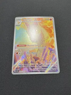 Pokemon TCG Rapidash 189/182 SV10: Destined Rivals Illustration Rare Near Mint - Image 2