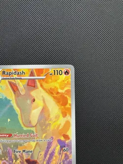 Pokemon TCG Rapidash 189/182 SV10: Destined Rivals Illustration Rare Near Mint - Image 3