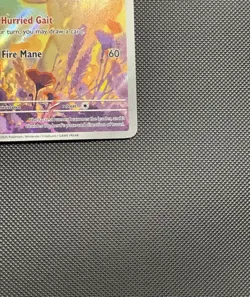 Pokemon TCG Rapidash 189/182 SV10: Destined Rivals Illustration Rare Near Mint - Image 4