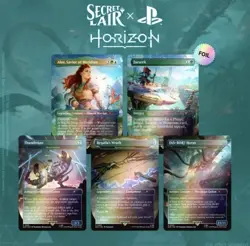 MTG Secret Lair x Horizon: Into the Forbidden West Foil Edition - Stunning cards - Image 1